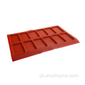 Mold de cozimento de silicone sem graça DIY 12 Grid Eco-Friendly